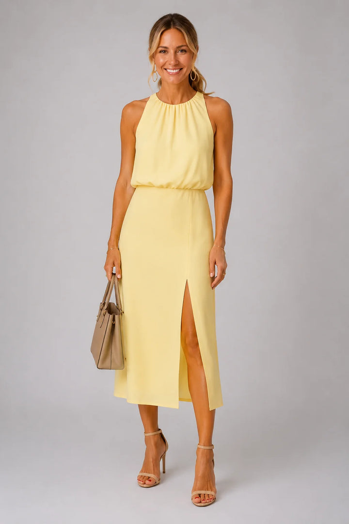 Natalie Sleeveless Midi Dress