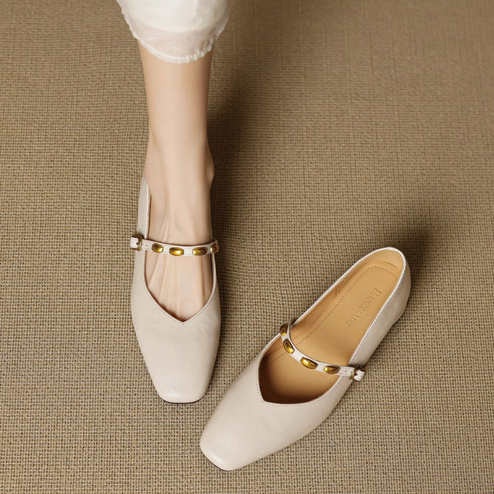 Adelaide Studded Mary Jane Pumps
