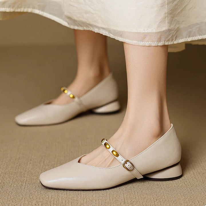 Adelaide Studded Mary Jane Pumps