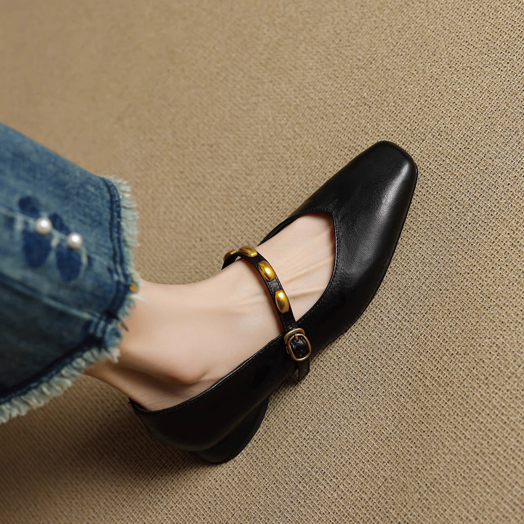 Adelaide Studded Mary Jane Pumps