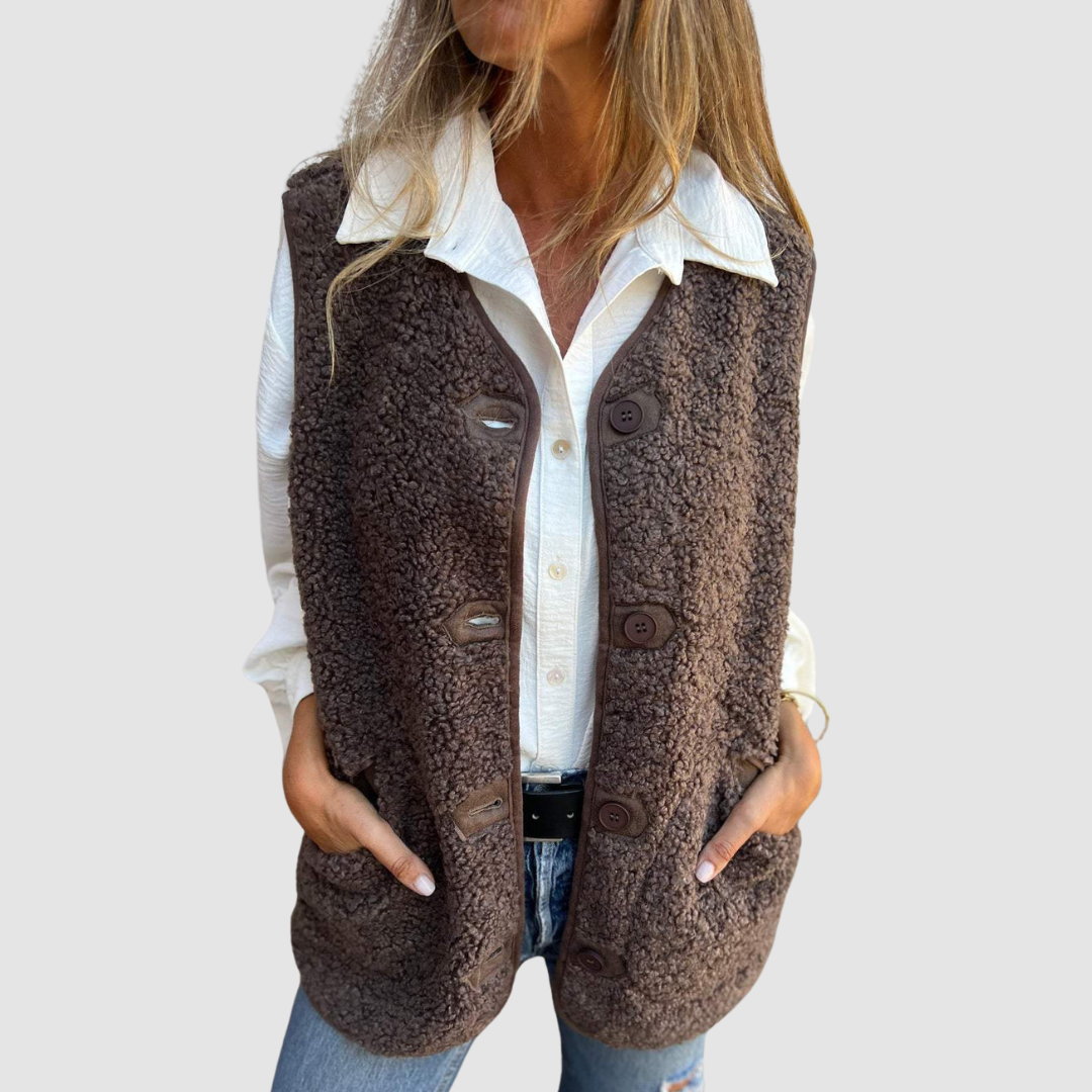 Chantal Buttoned Vest