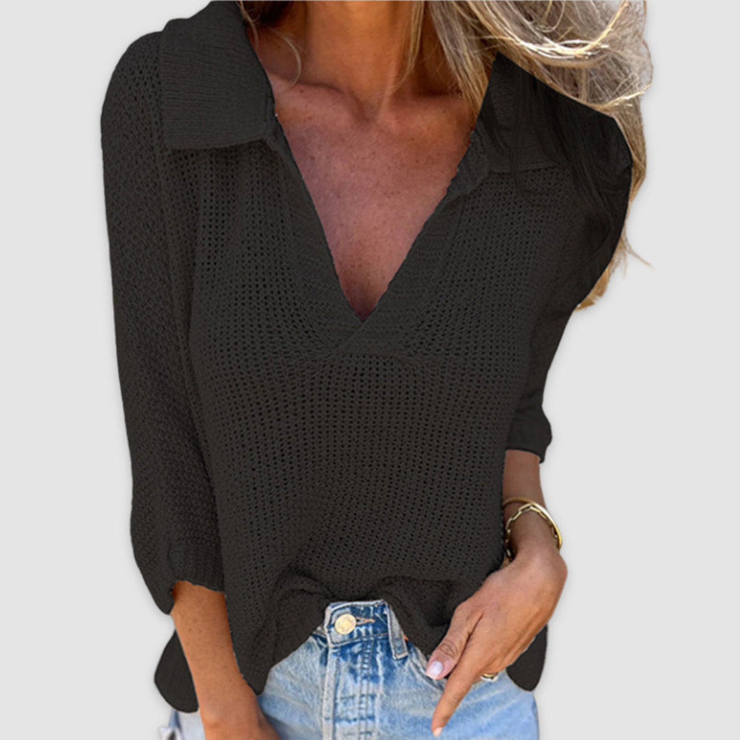 Lucy V-Neck Top