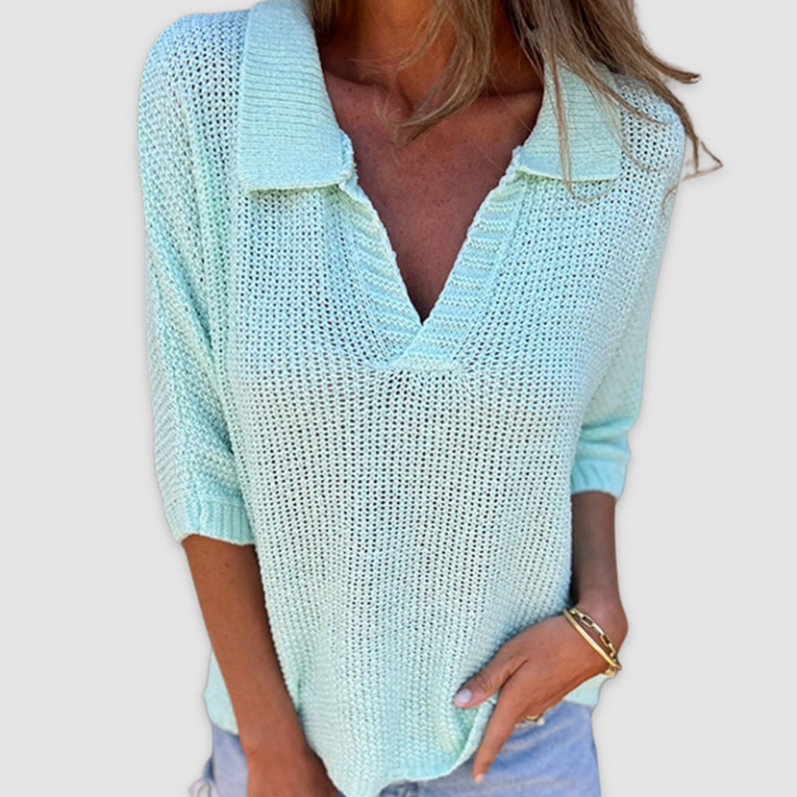 Lucy V-Neck Top