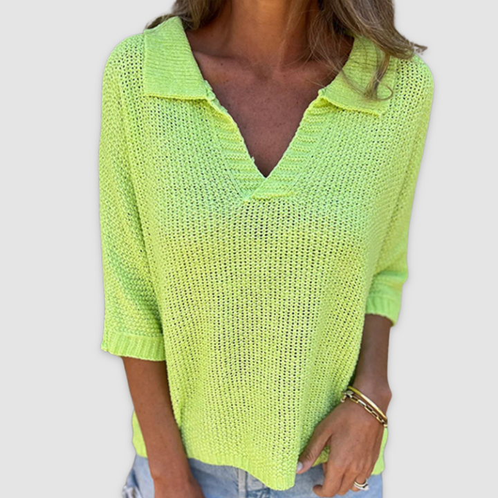 Lucy V-Neck Top