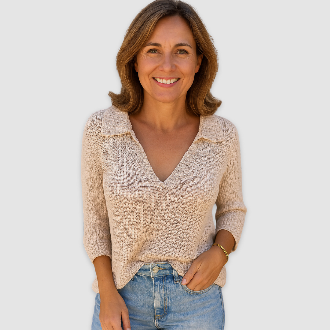 Lucy V-Neck Top