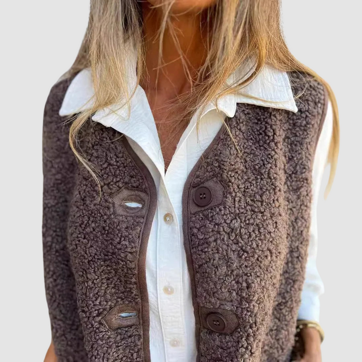 Chantal Buttoned Vest