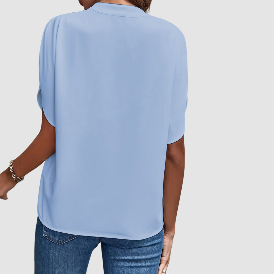 Elain Draped Blouse