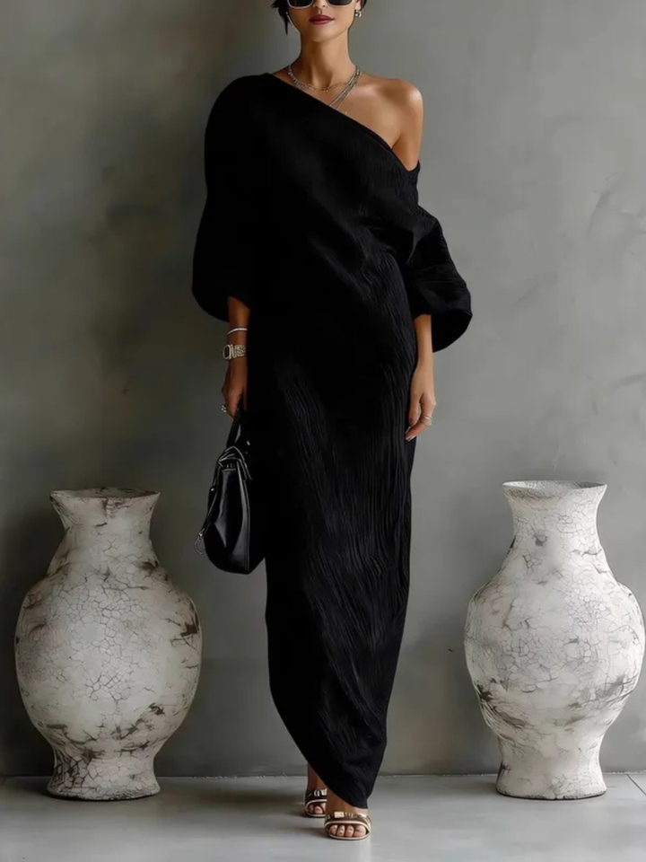 Clara One Shoulder Maxi Dress