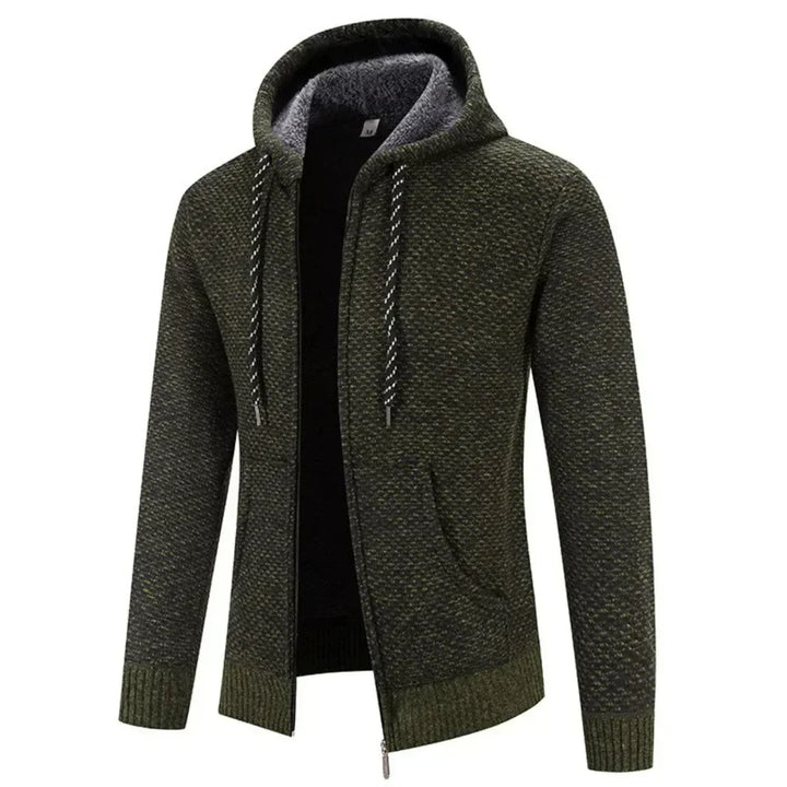 Alexander Hooded Knit Jacket