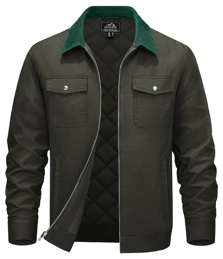 Patrick Quilted Shirt Jacket