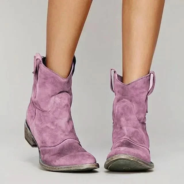 Briar Western Ankle Boots