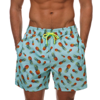 Coastal Pineapple Swim Shorts