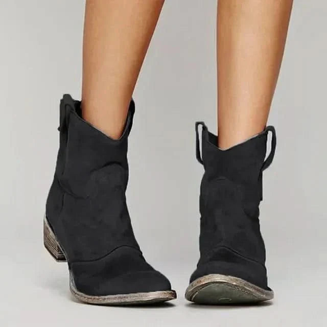 Briar Western Ankle Boots