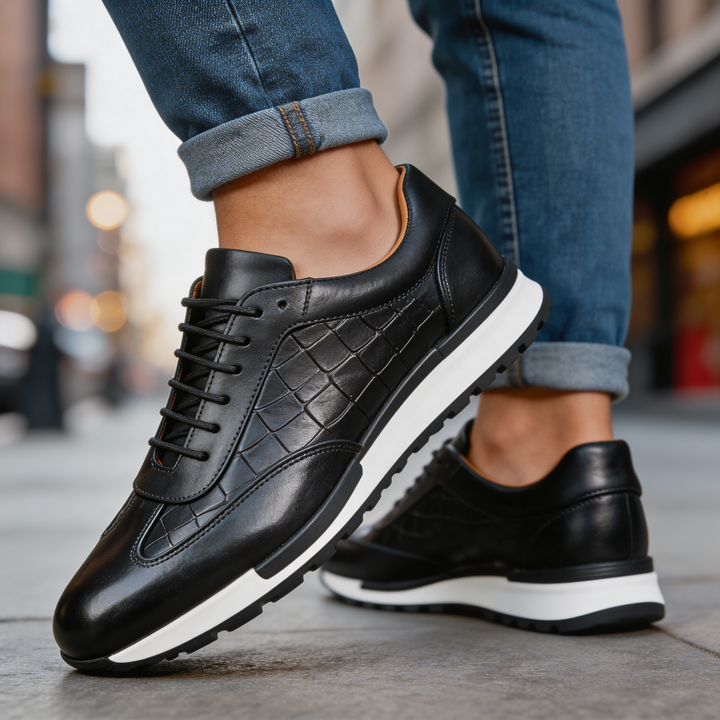 Antonio Leather Sneakers