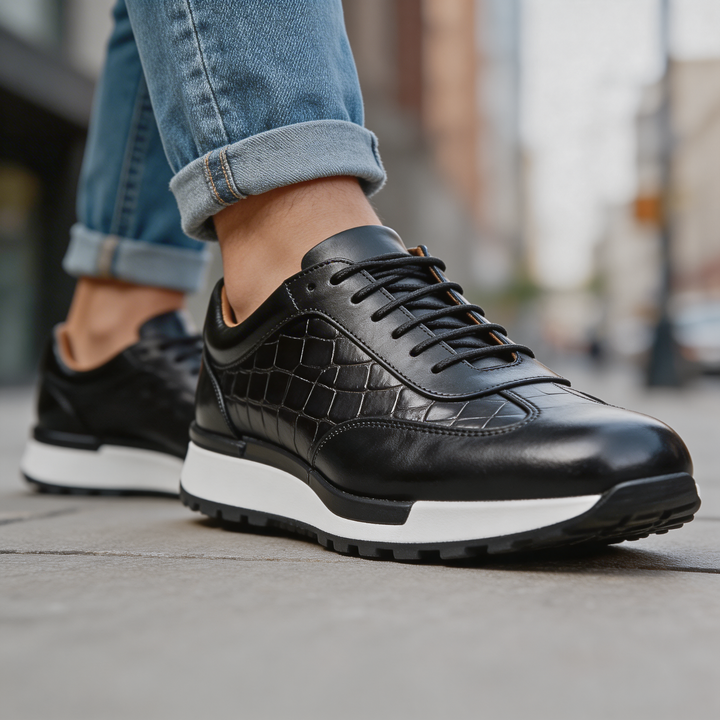 Antonio Leather Sneakers