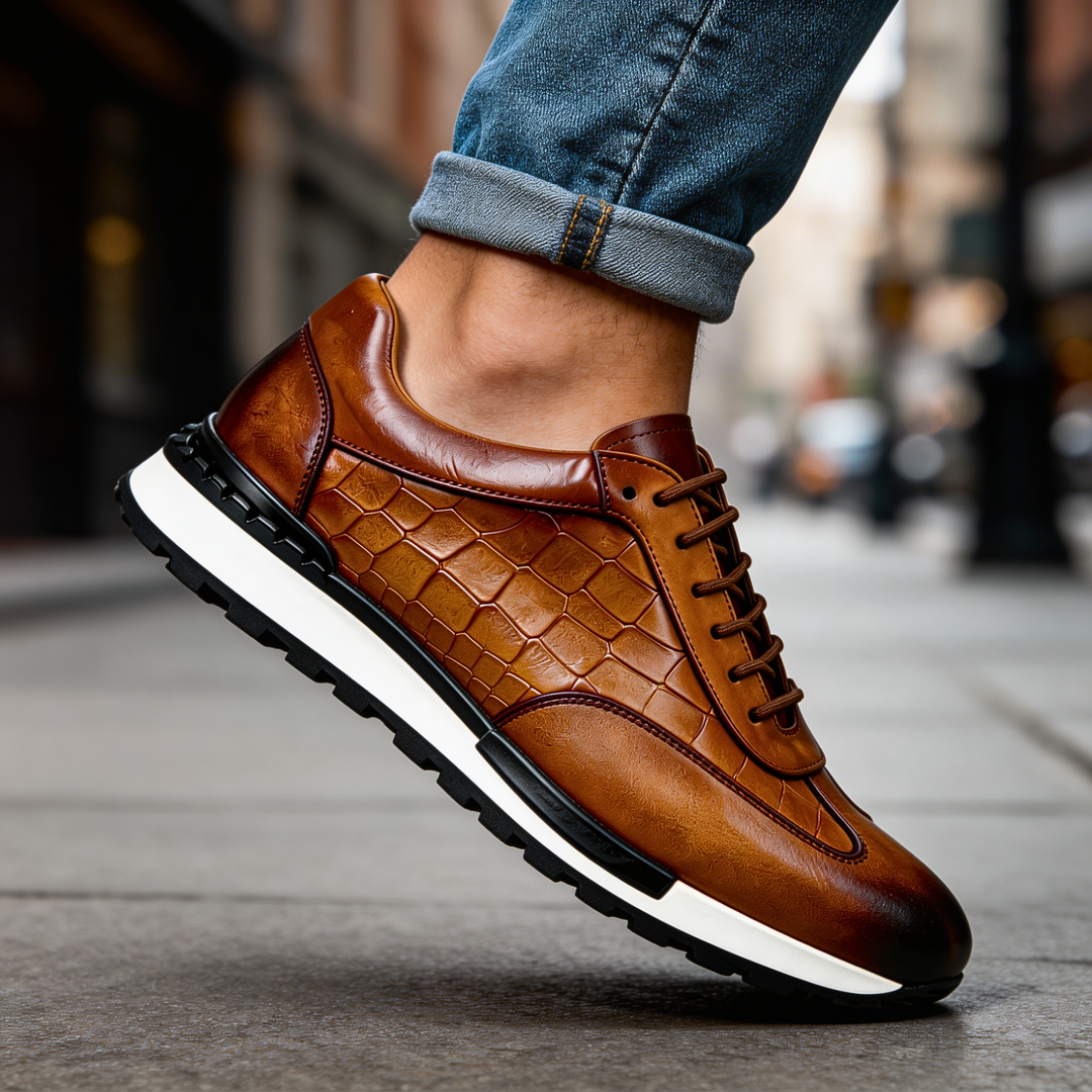 Antonio Leather Sneakers