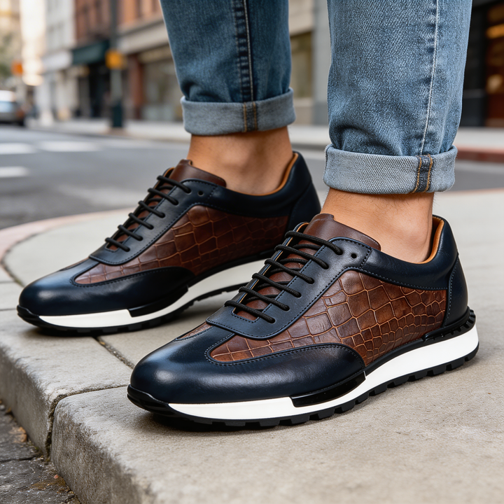 Antonio Leather Sneakers