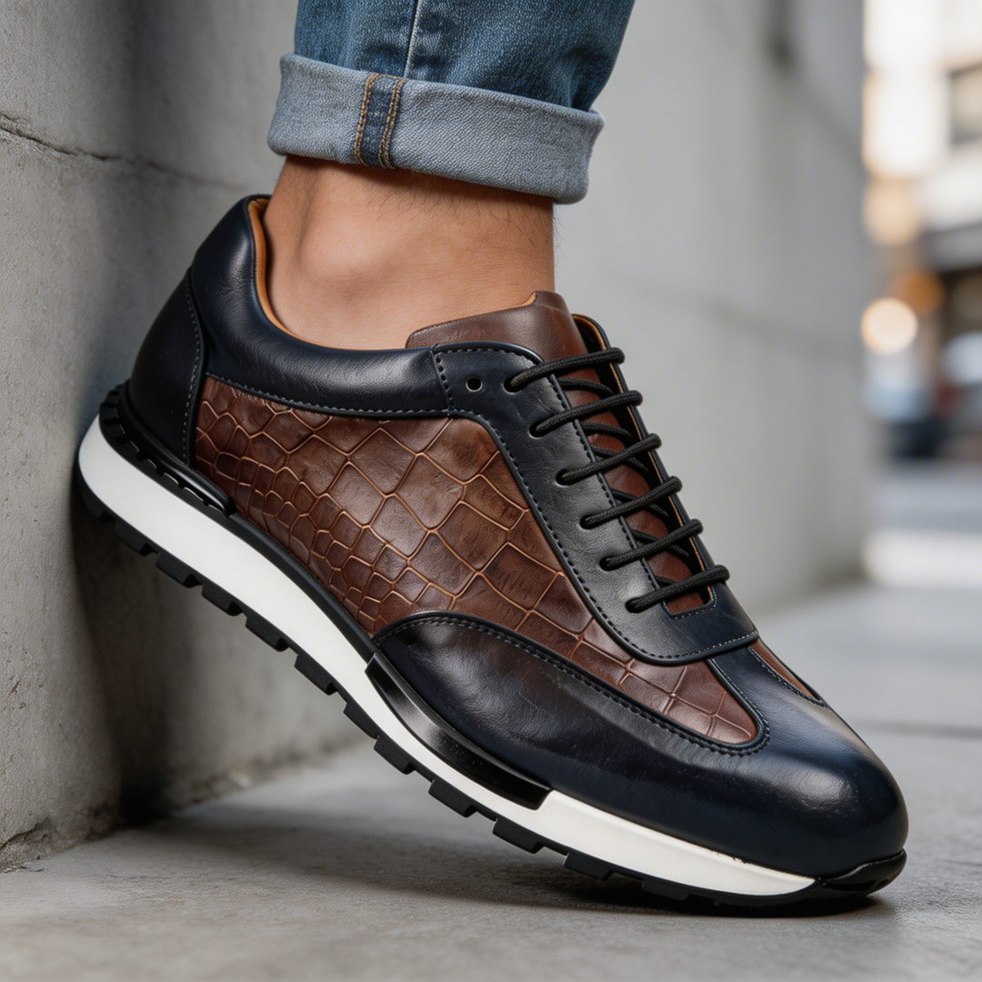 Antonio Leather Sneakers