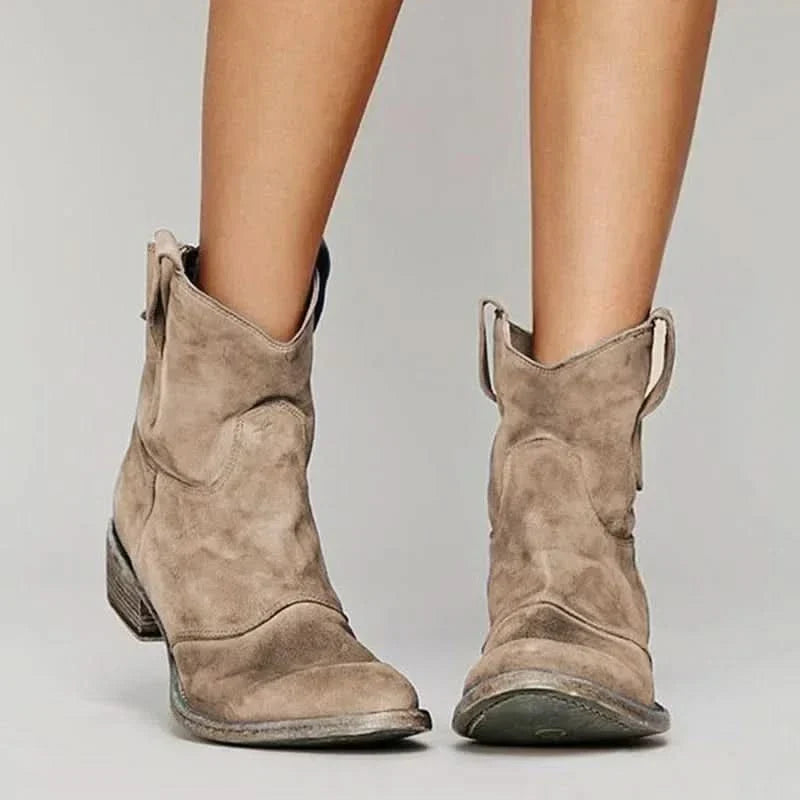 Briar Western Ankle Boots
