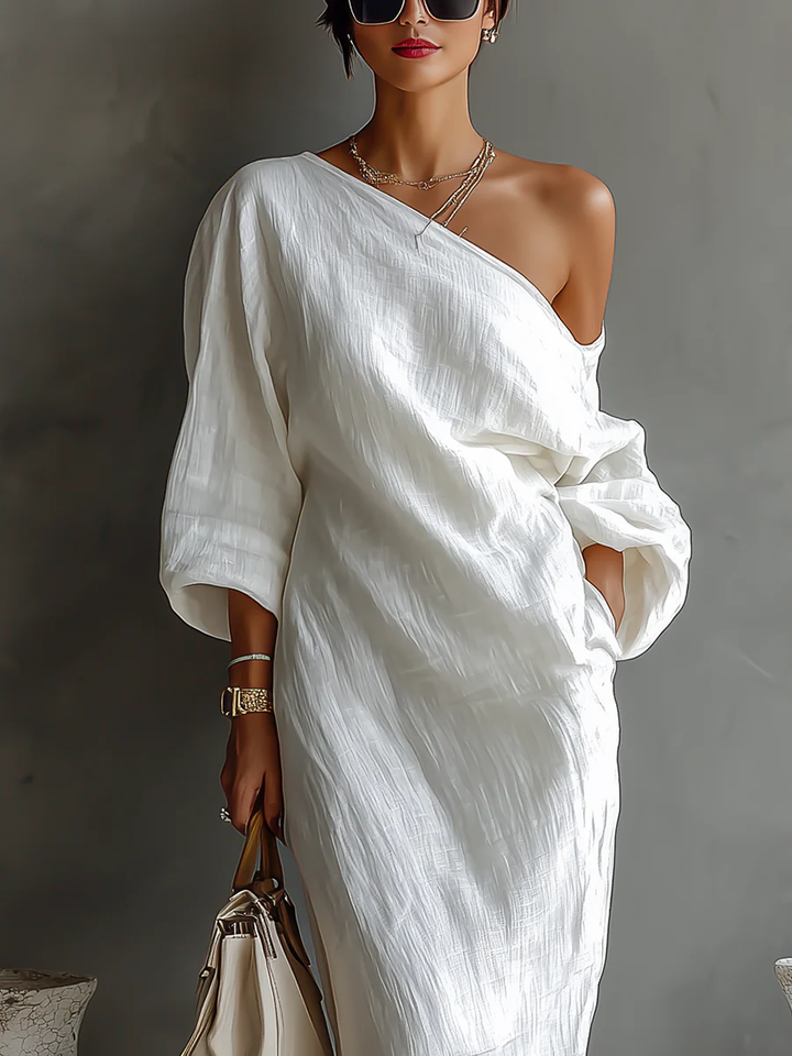 Clara One Shoulder Maxi Dress