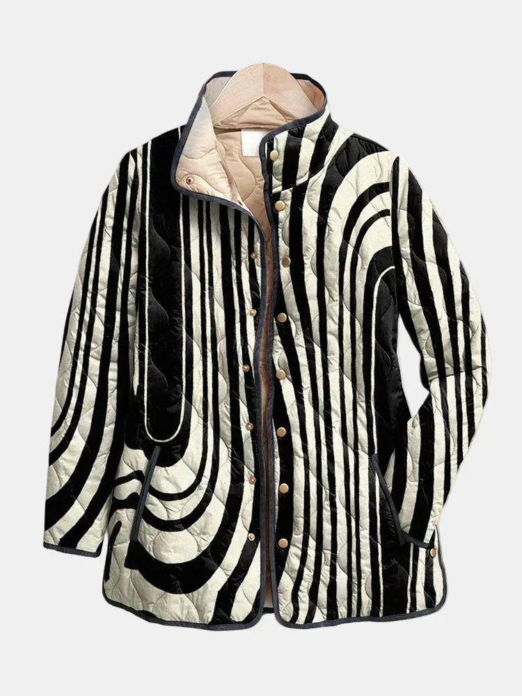 Coraline Printed Quilted Jacket