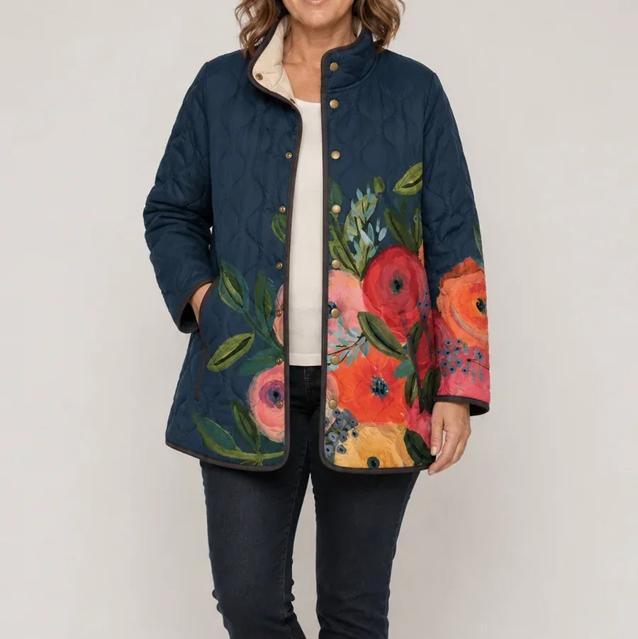 Coraline Printed Quilted Jacket