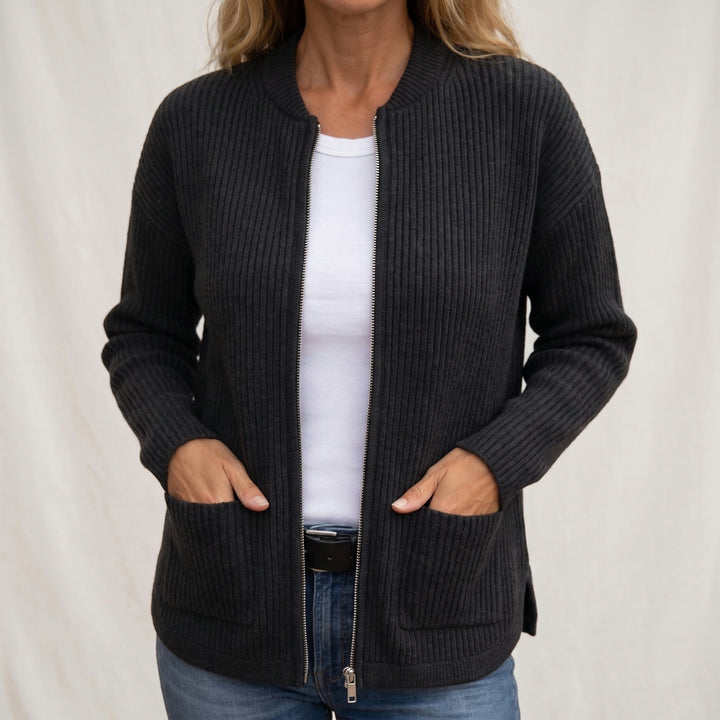 Bethany Ribbed Cardigan