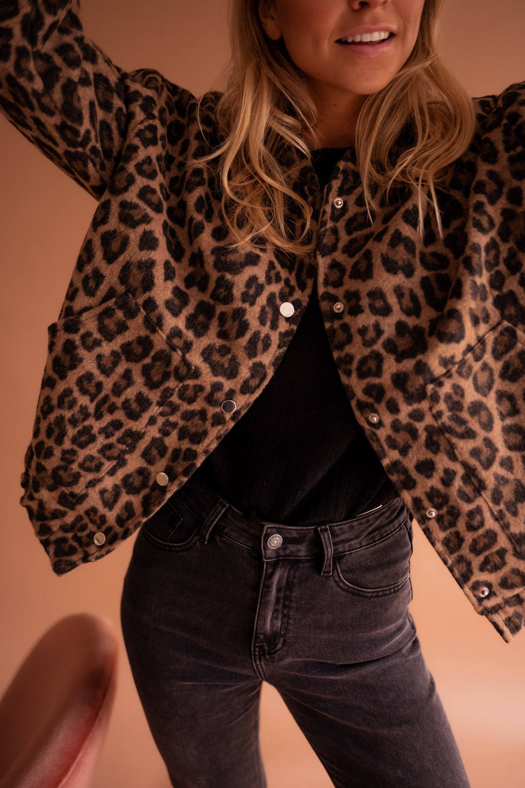Roslyn Leopard Jacket