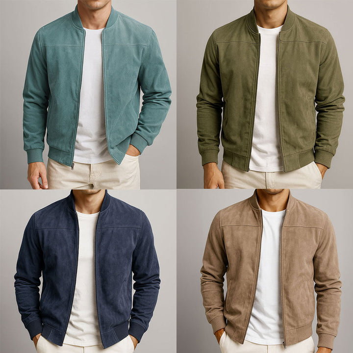 Mico - Suede Bomber Jacket
