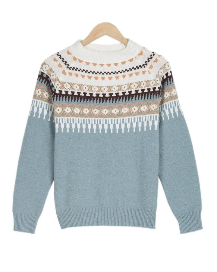 Camille Patterned Sweater