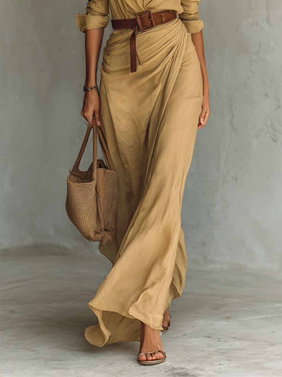 Theresa Wrap Maxi Dress