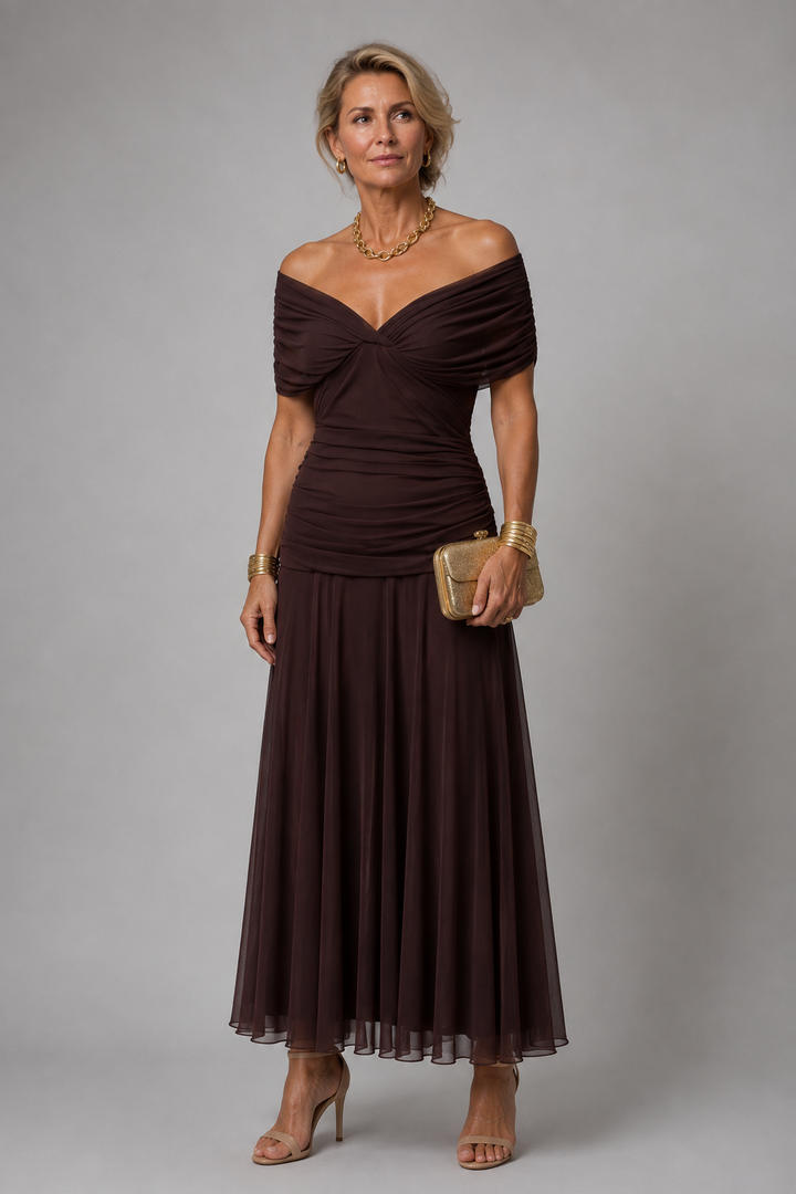 Diana Printed Midi Dress