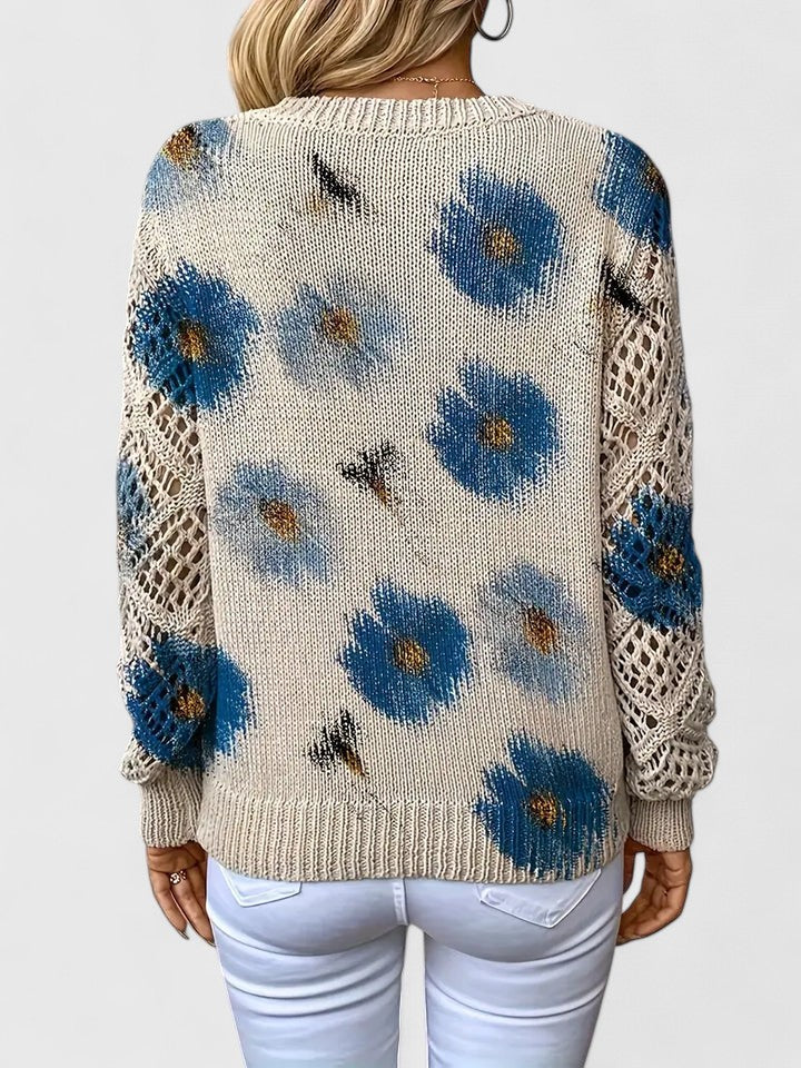 Allison Floral Sweater