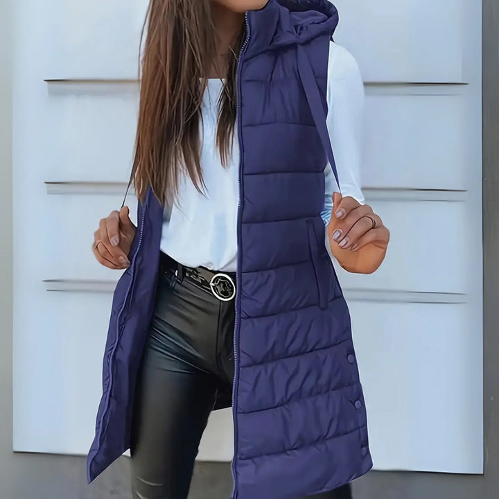 Delaney Hooded Puffer Vest