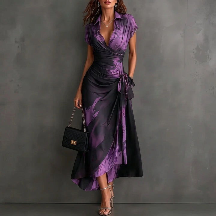 Peggy Draped Maxi Dress
