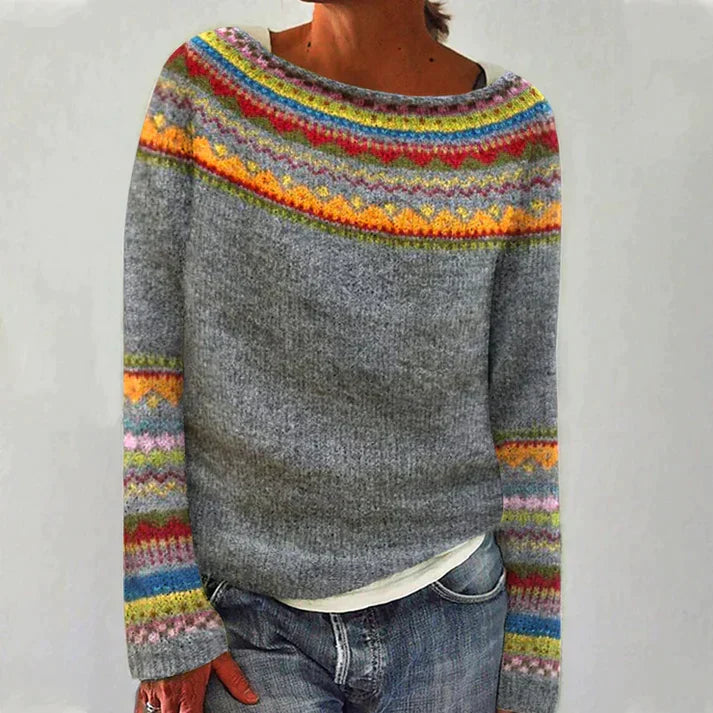 Celeste Patterned Sweater