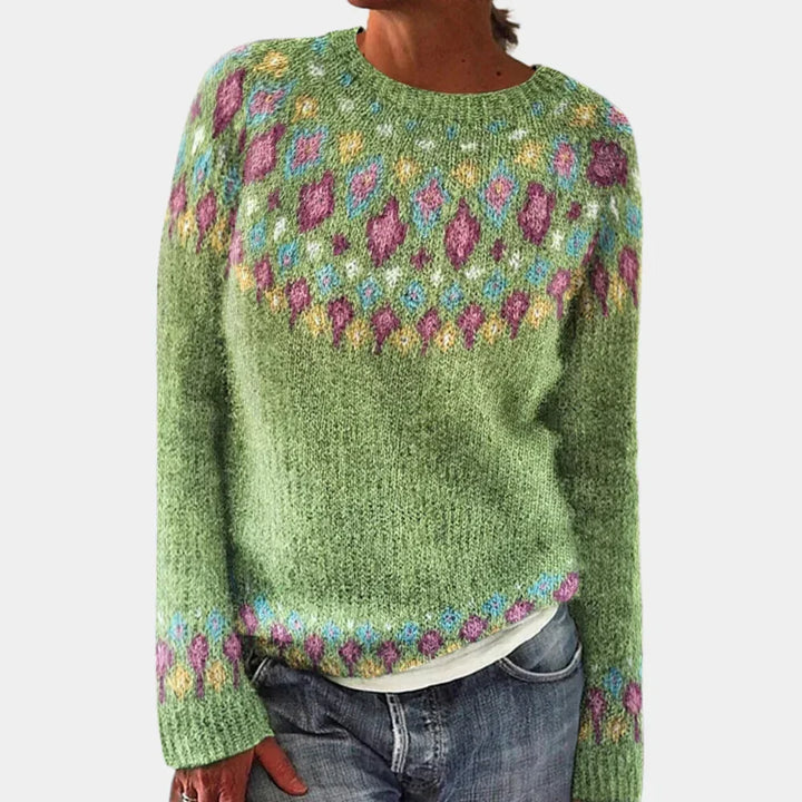 Celeste Patterned Sweater