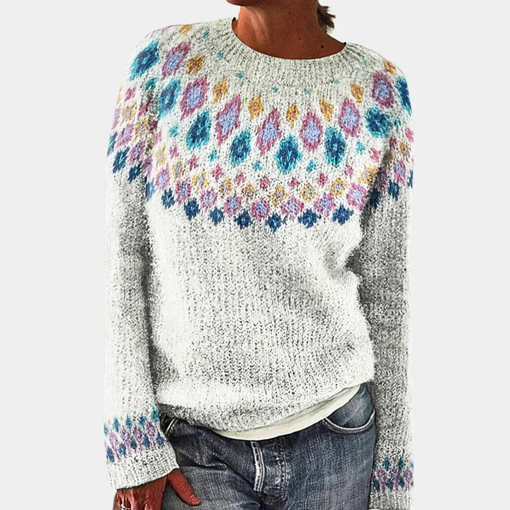 Celeste Patterned Sweater
