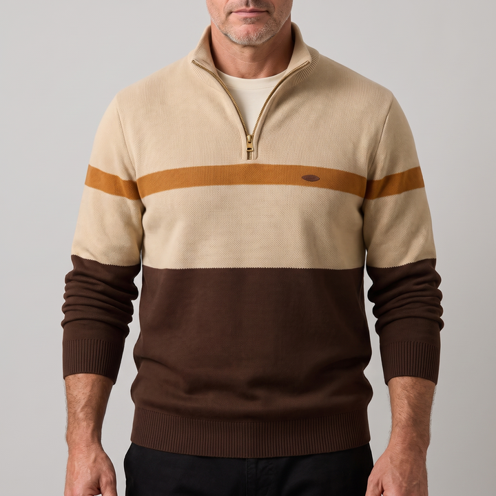 Gregory Quarter-Zip Sweater