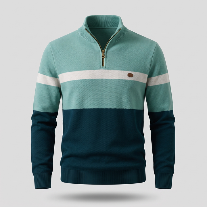 Gregory Quarter-Zip Sweater