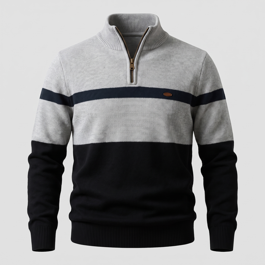 Gregory Quarter-Zip Sweater
