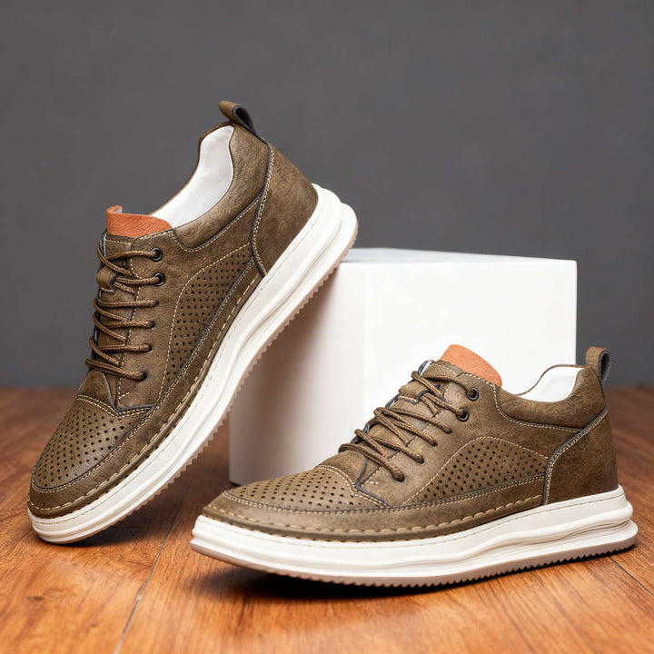 Giselle Perforated Casual Sneakers