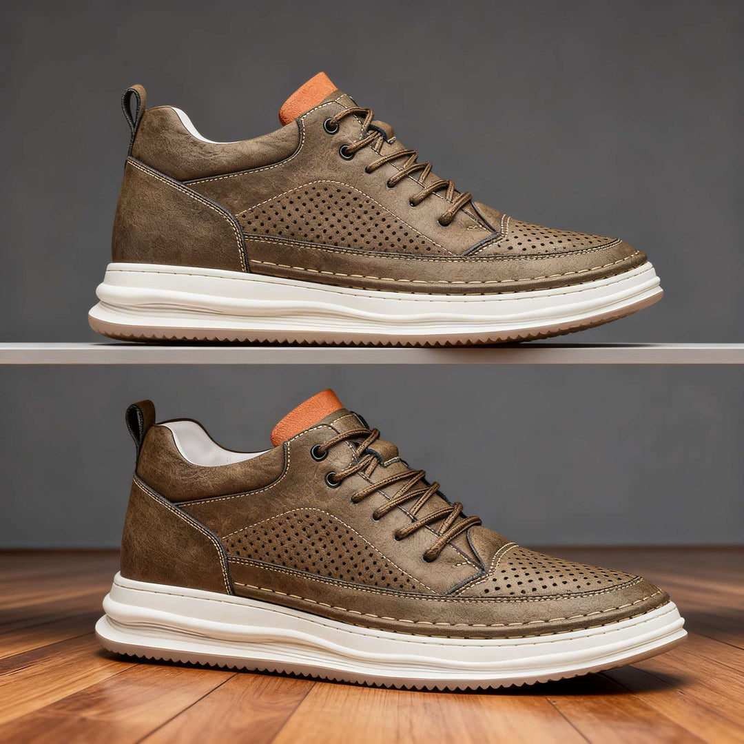 Giselle Perforated Casual Sneakers