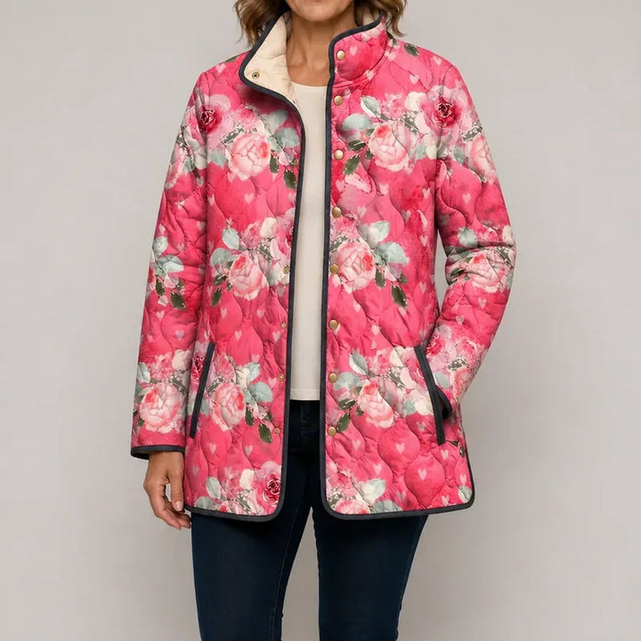 Coraline Printed Quilted Jacket