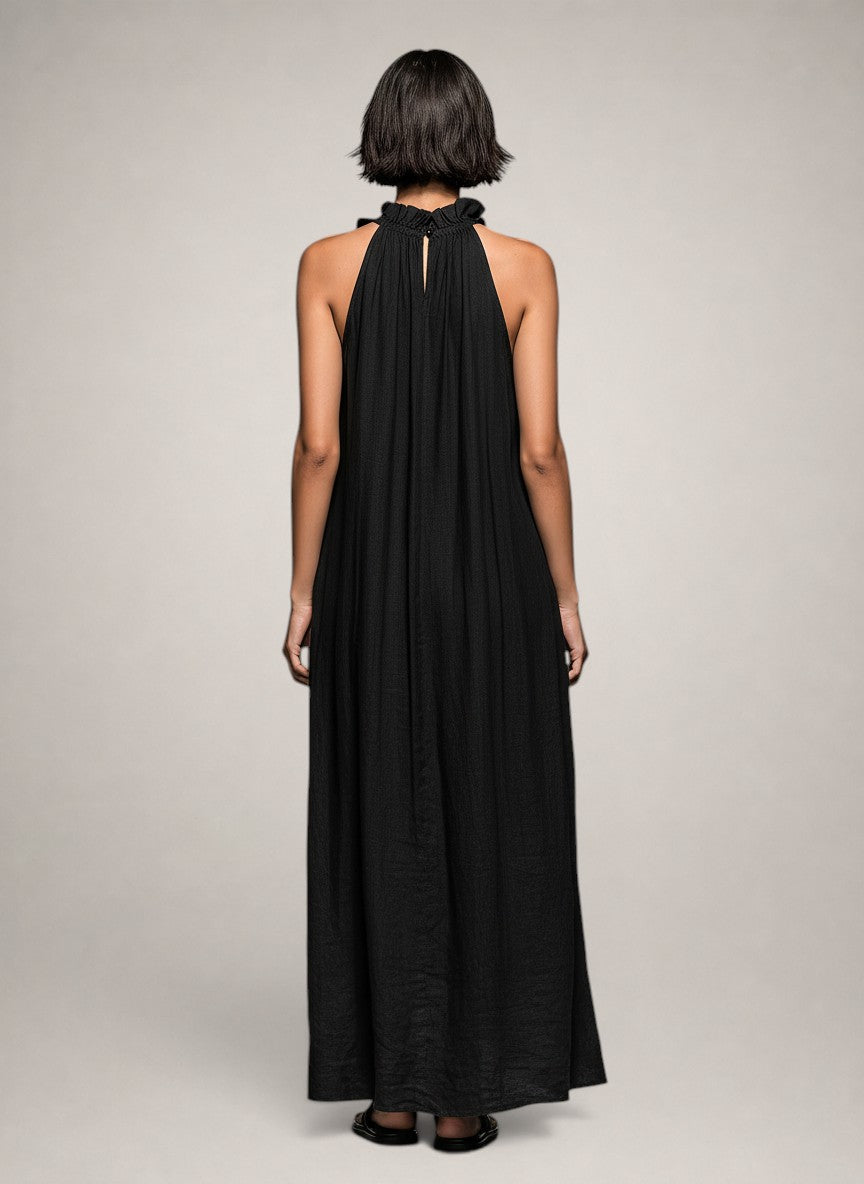 Victoria Draped Maxi Dress