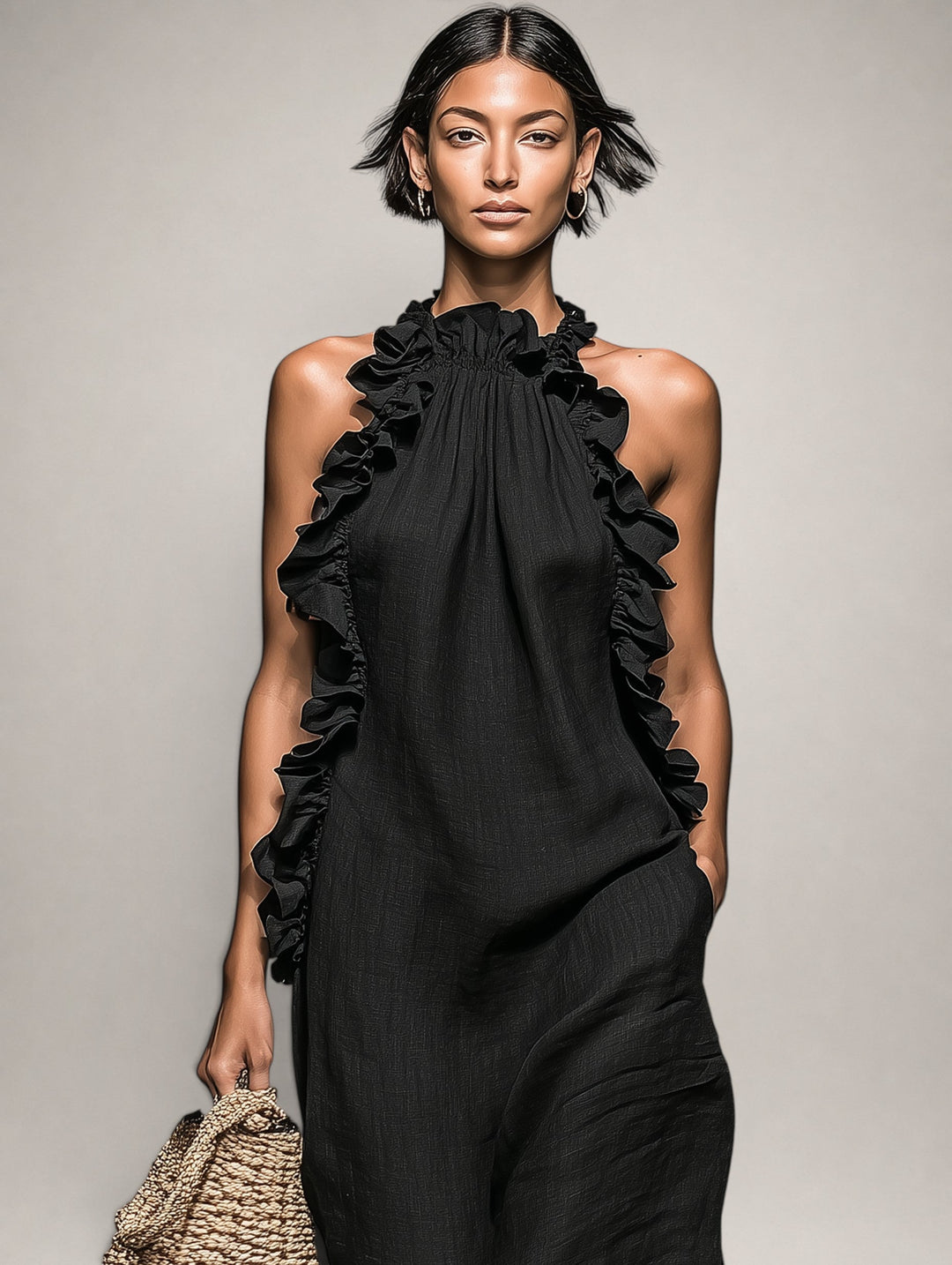 Victoria Draped Maxi Dress