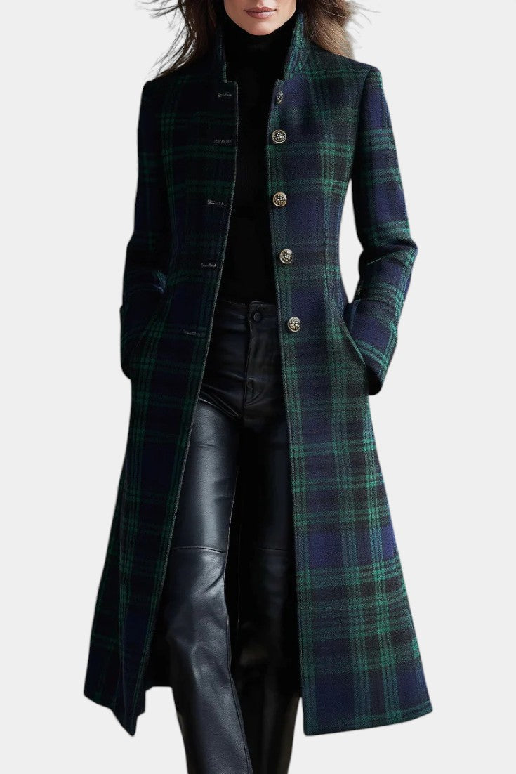 Glendine Plaid Coat