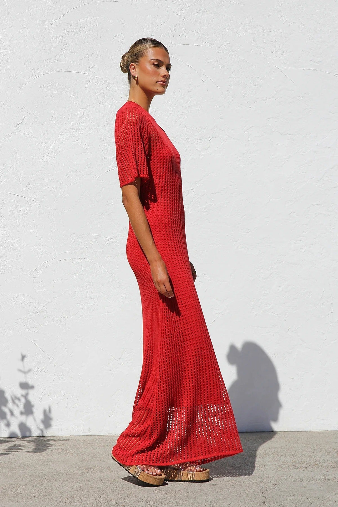 Judith Textured Maxi Dress