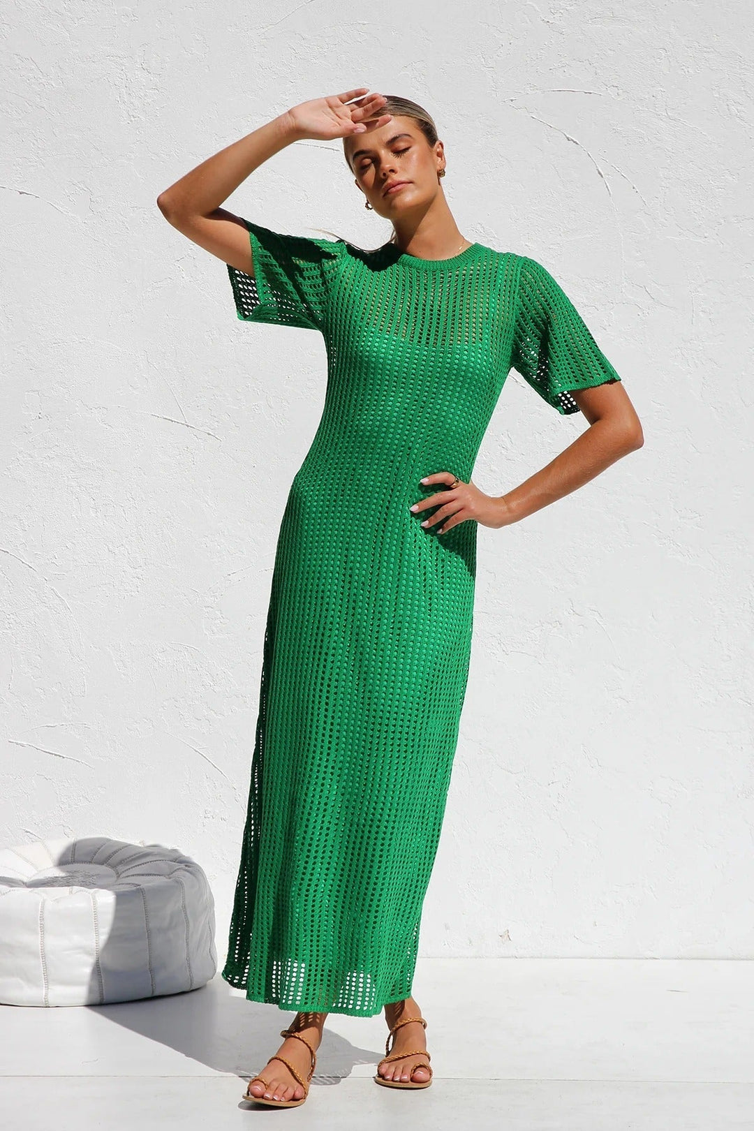 Judith Textured Maxi Dress