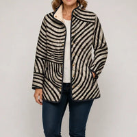 Coraline Printed Quilted Jacket